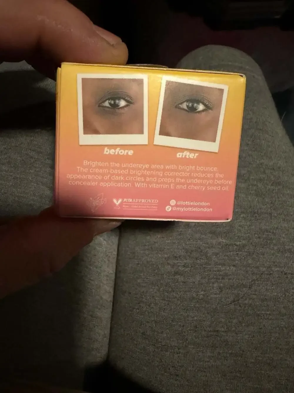 #252 Lottie London under eye brightner New